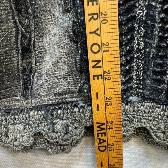 Urban Tribe Womens Textured Button-Up Jacket M Intricate Detailing & Scalloped - Picture 8 of 15